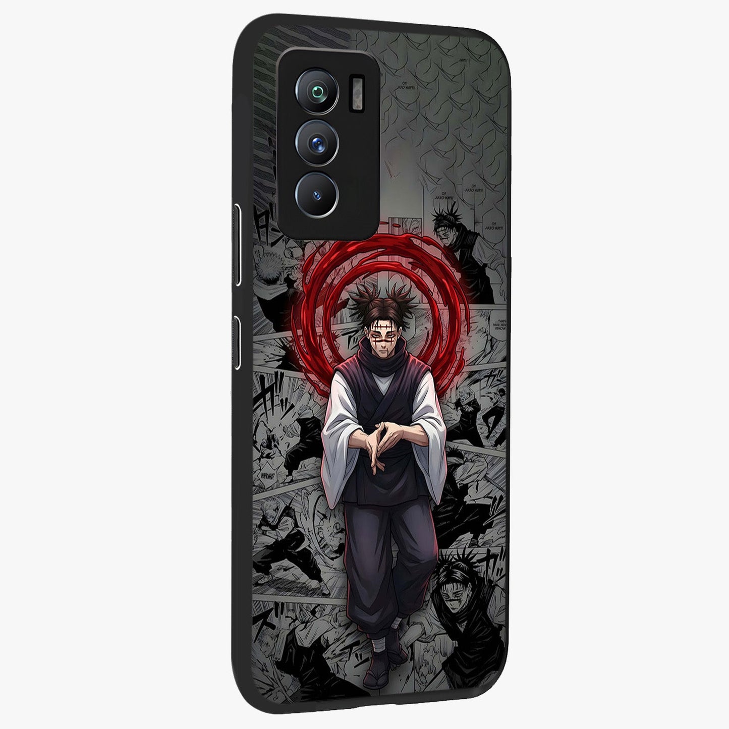 Cursed Ritual Ascension Glass Case upright view showcasing powerful ascension artwork with dark fantasy theme.