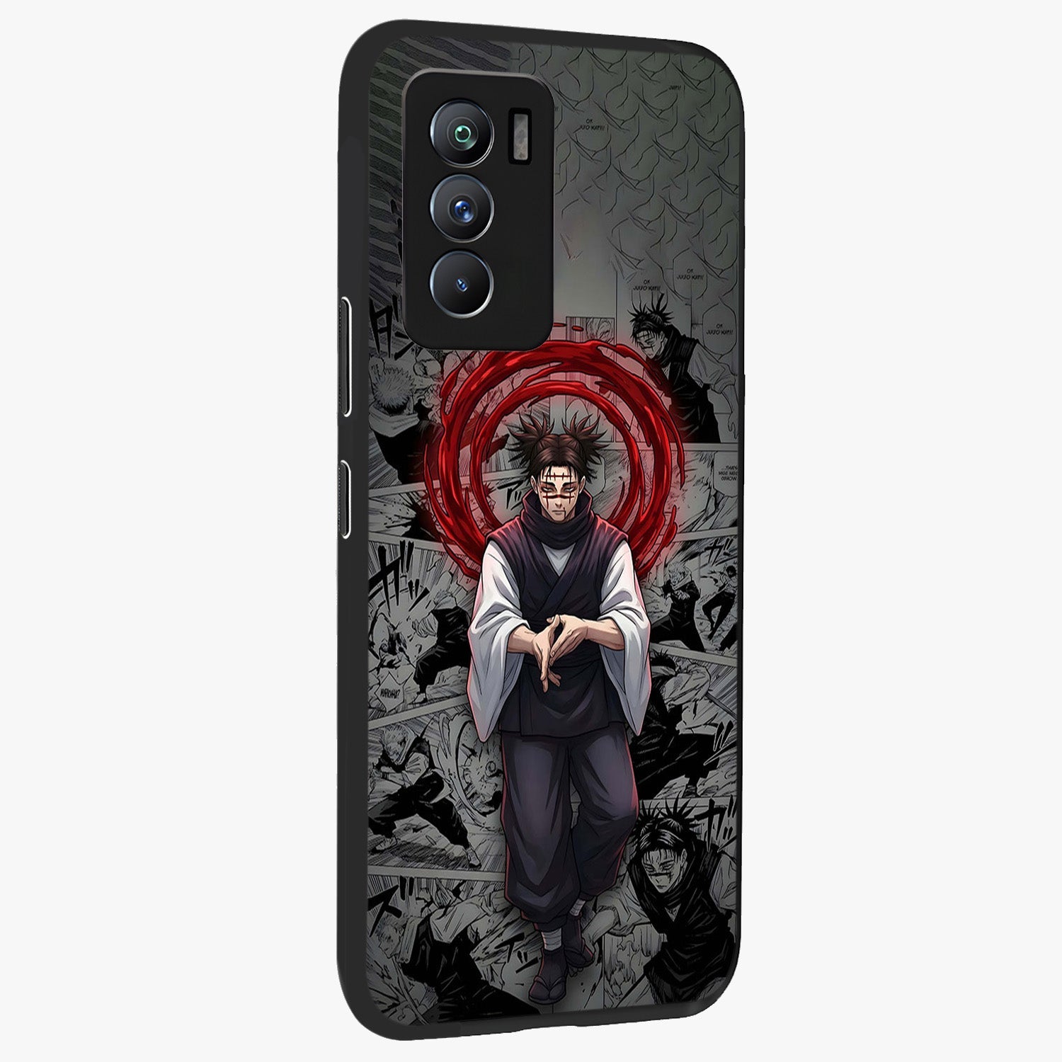 Cursed Ritual Ascension Glass Case upright view showcasing powerful ascension artwork with dark fantasy theme.