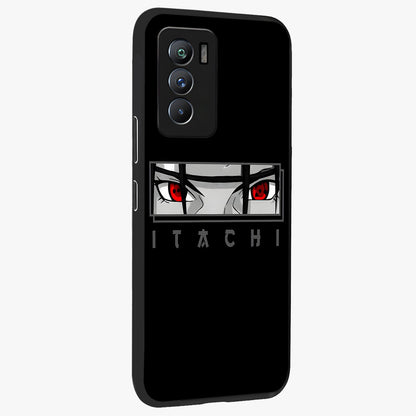 Scarlet Gaze Dominance Glass Case upright view showcasing powerful dramatic artwork with dominant artistic theme.