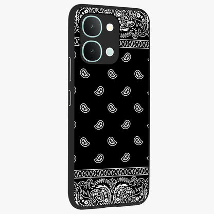 Retro Rebel Threads Glass Case upright view showcasing stylish vintage artwork with bold retro theme.