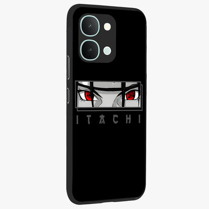 Scarlet Gaze Dominance Glass Case upright view showcasing powerful dramatic artwork with dominant artistic theme.