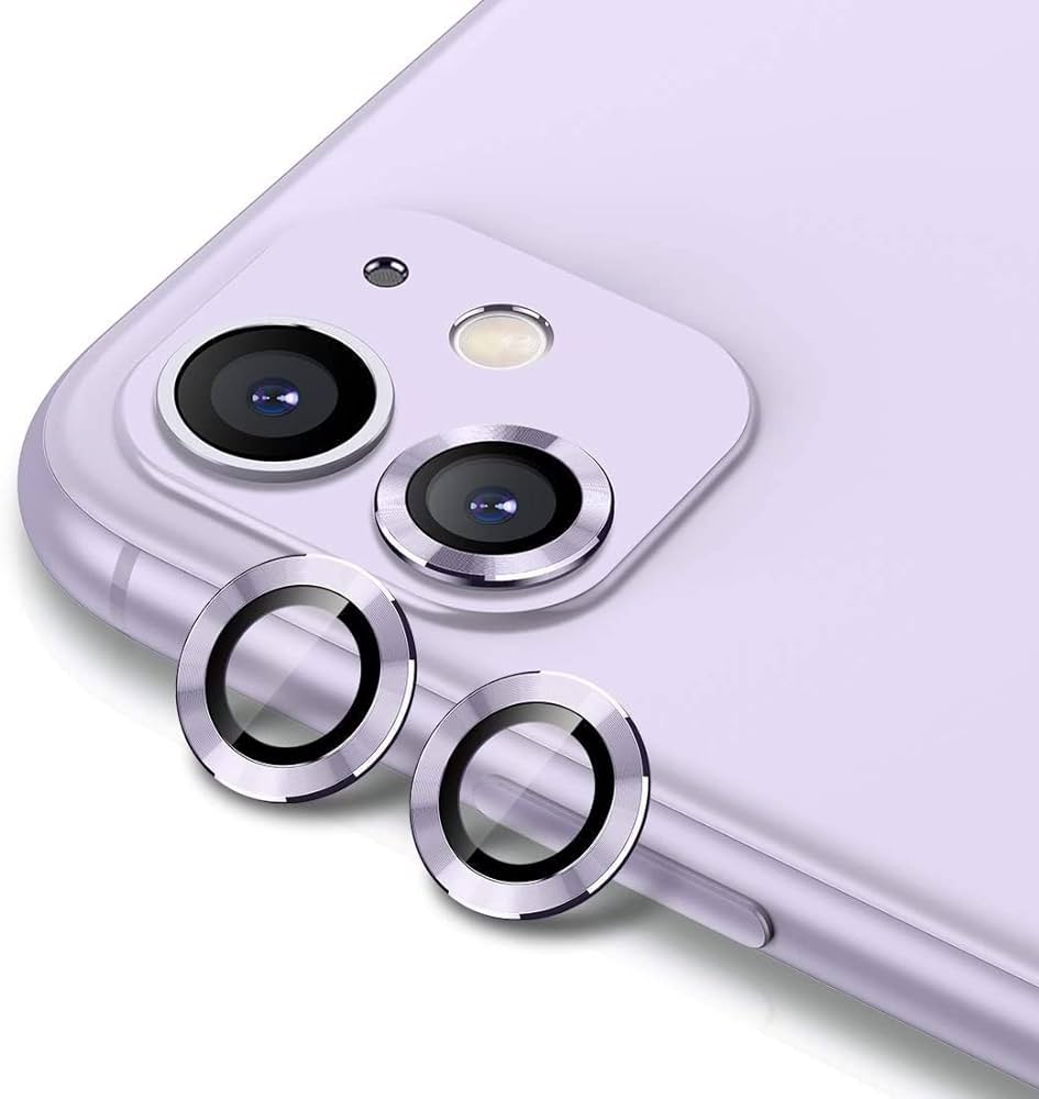 iPhone 12 & 11 Series Camera Protection 3D Metal Ring