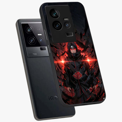 Focused Blade Discipline Glass Case displayed in angled mockup highlighting clean minimal text artwork with modern aesthetic style.