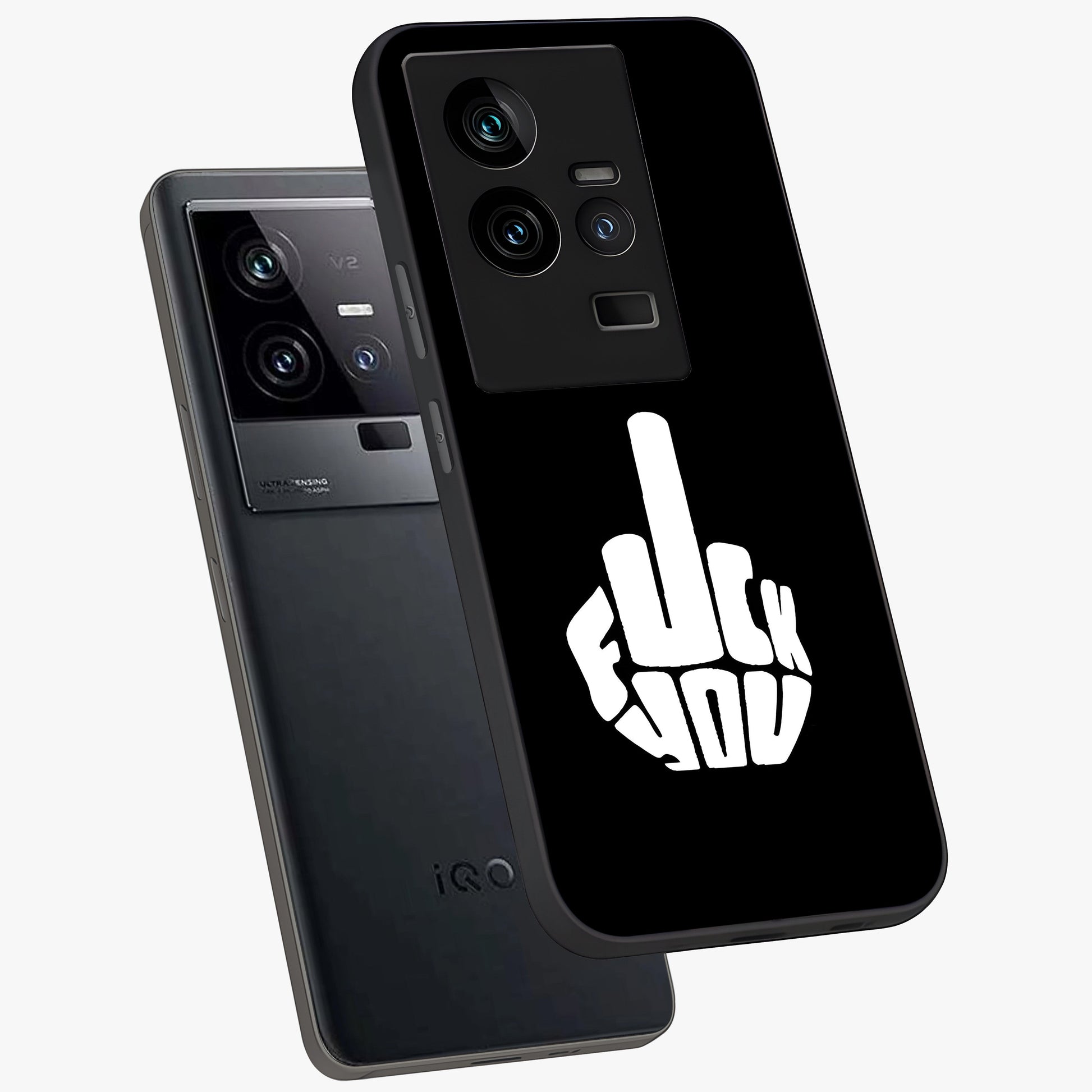 Rebel Mode On Glass Case displayed in angled mockup highlighting edgy text design with modern street aesthetic.