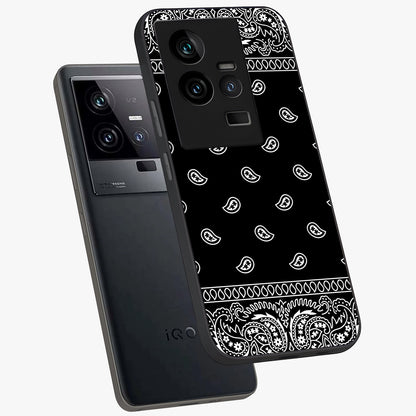 Retro Rebel Threads Glass Case displayed in angled mockup highlighting retro inspired graphic design with rebellious aesthetic.