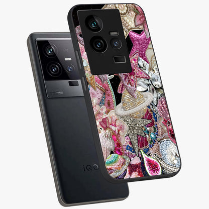 Starlit Jewel Dream Glass Case displayed in angled mockup highlighting glowing celestial jewel design with dreamy aesthetic.