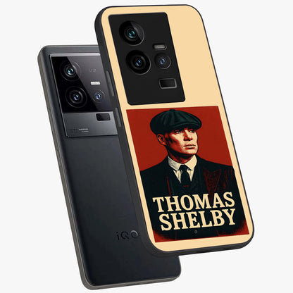 Vintage Mafia Authority Glass Case displayed in angled mockup highlighting powerful retro design with classic gangster aesthetic.