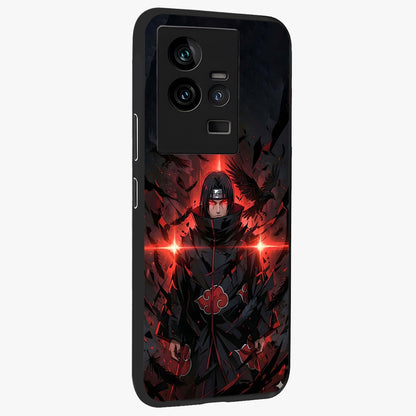 Focused Blade Discipline Glass Case upright view showcasing strong typography statement with sleek motivational theme.