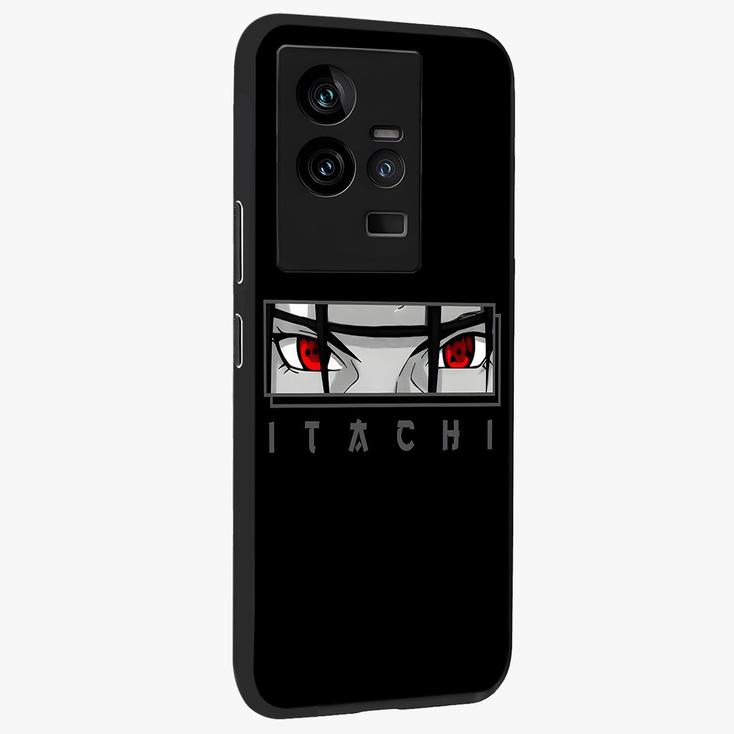 Scarlet Gaze Dominance Glass Case upright view showcasing powerful dramatic artwork with dominant artistic theme.