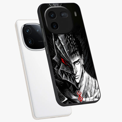 Berserker Blood Oath Glass Case displayed in angled mockup highlighting dark fantasy graphic design and powerful theme.