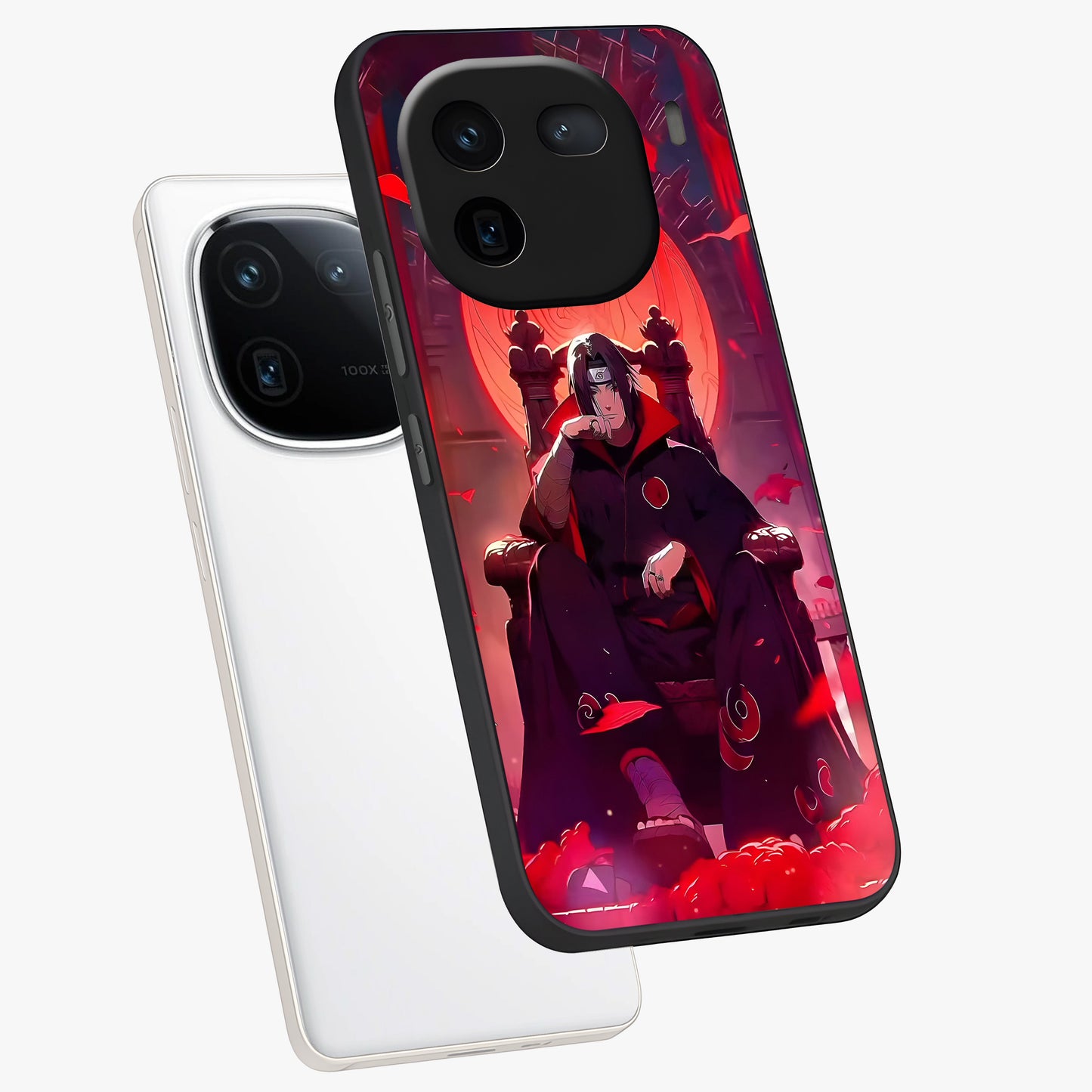 Blood Moon Sovereign Glass Case displayed in angled mockup highlighting dark celestial moon design and dramatic theme.
