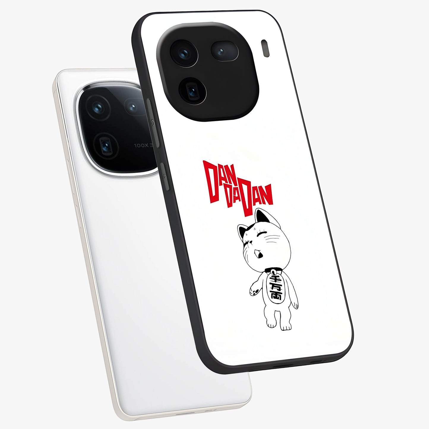 Playful Spirit Charm Glass Case displayed in angled mockup highlighting lively decorative design with playful aesthetic style.