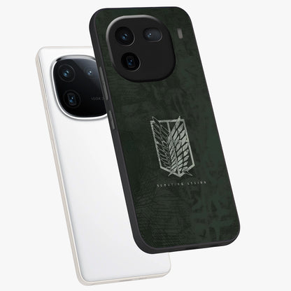 Wings Of Freedom Glass Case displayed in angled mockup highlighting graceful wing design with inspirational aesthetic.