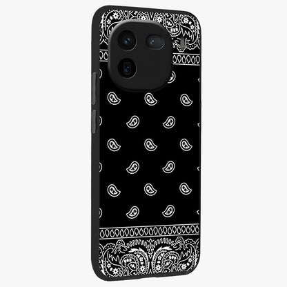 Retro Rebel Threads Glass Case upright view showcasing stylish vintage artwork with bold retro theme.