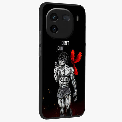 Rise Beyond Limits Glass Case upright view showcasing powerful inspirational artwork with uplifting theme.
