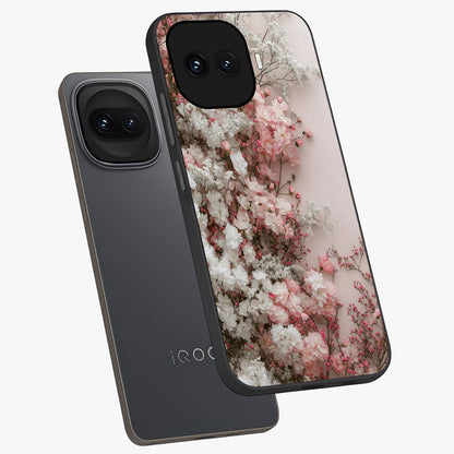 Blush Blossom Cloud Glass Case displayed in angled mockup highlighting soft cloud and blossom design with pastel aesthetic.