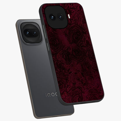 Crimson Fade Flow Glass Case displayed in angled mockup highlighting smooth gradient design with modern aesthetic style.
