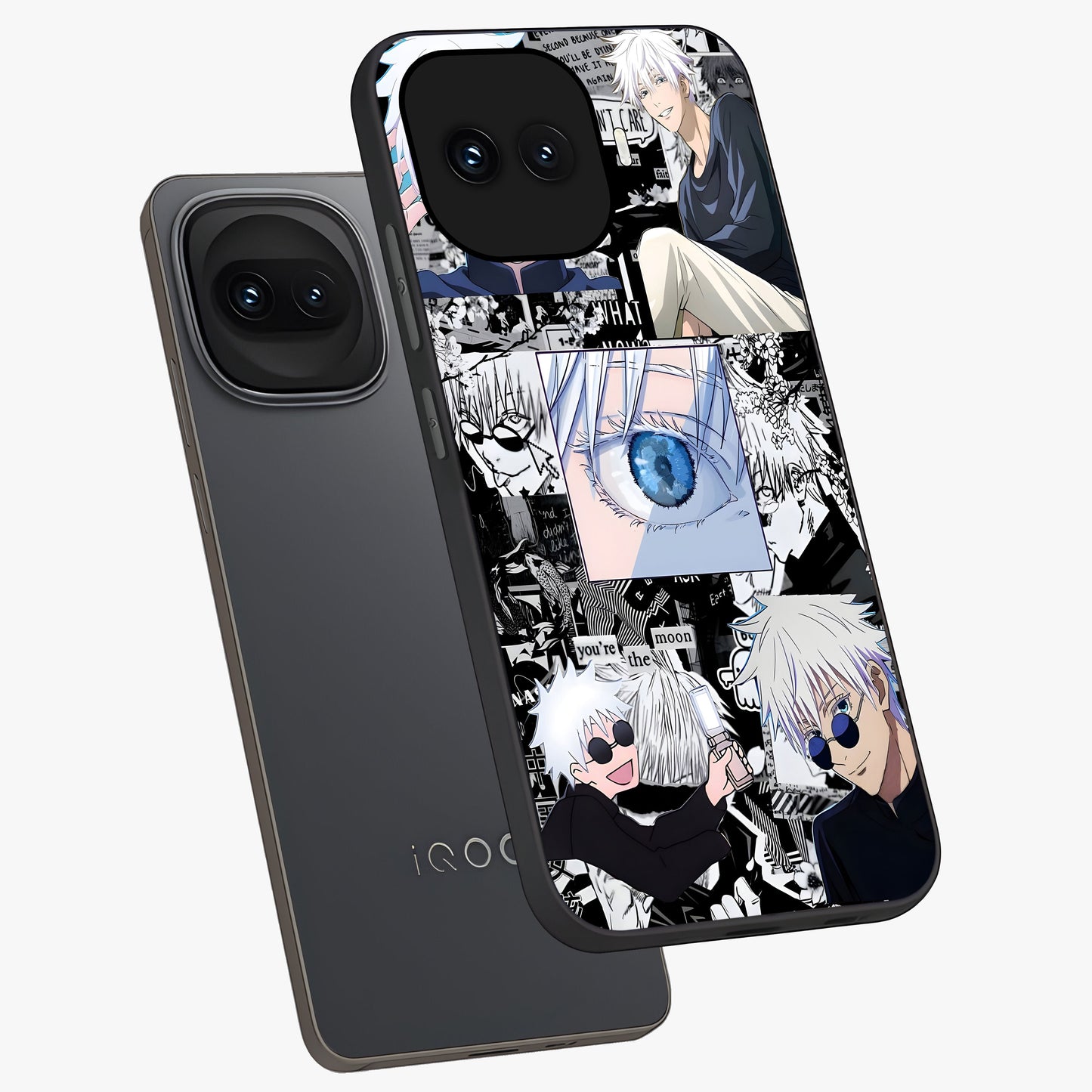 Infinity Sorcerer Chaos Glass Case displayed in angled mockup highlighting powerful magical design with fantasy aesthetic style.