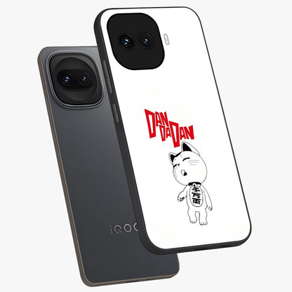 Playful Spirit Charm Glass Case displayed in angled mockup highlighting lively decorative design with playful aesthetic style.