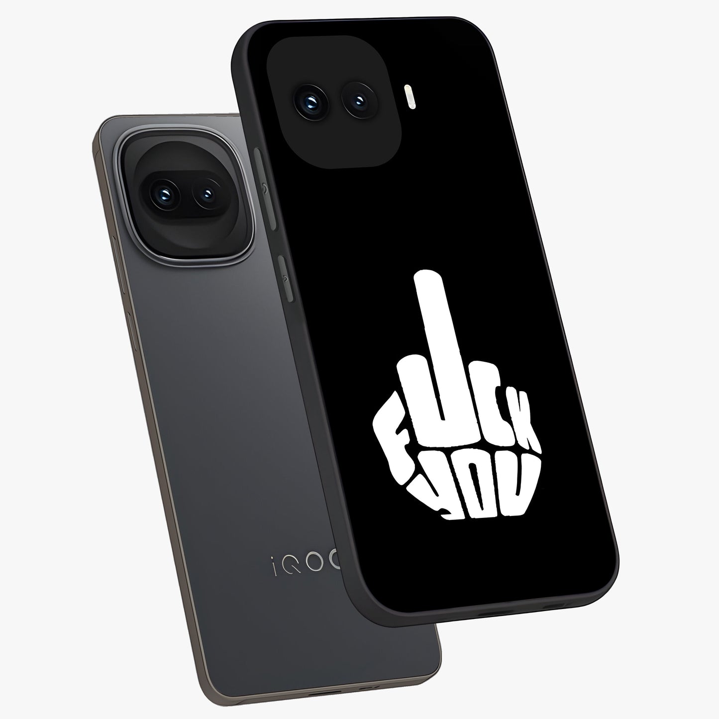 Rebel Mode On Glass Case displayed in angled mockup highlighting edgy text design with modern street aesthetic.