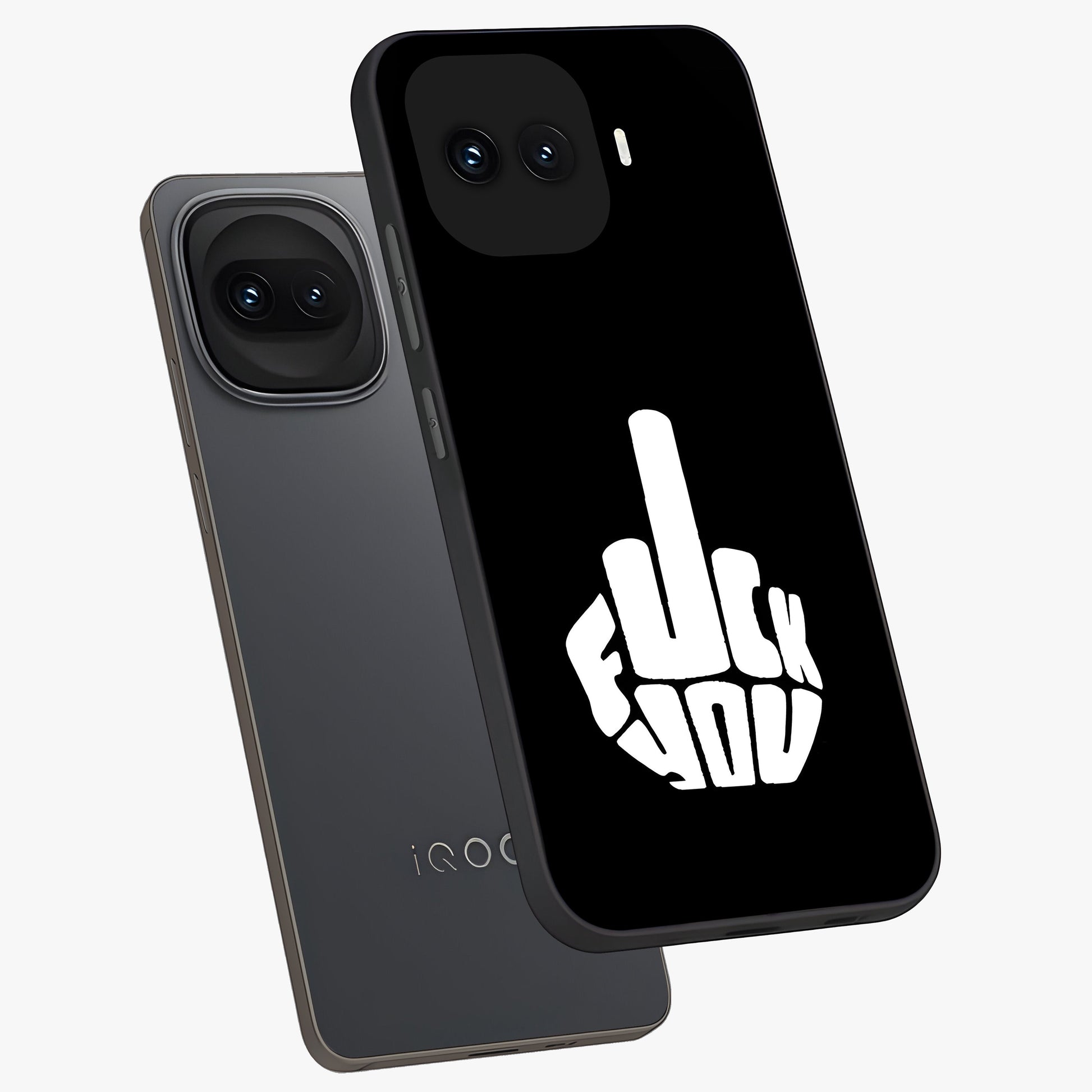 Rebel Mode On Glass Case displayed in angled mockup highlighting edgy text design with modern street aesthetic.