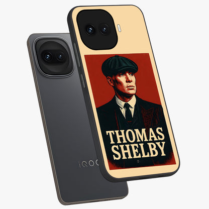 Vintage Mafia Authority Glass Case displayed in angled mockup highlighting powerful retro design with classic gangster aesthetic.