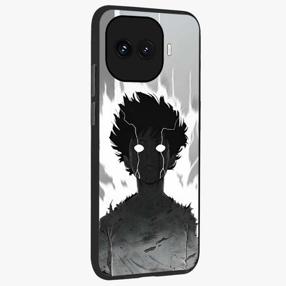 Awakened Inner Rage Glass Case upright view showcasing dramatic artwork with strong expressive aesthetic.