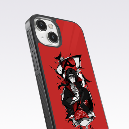 Itachi Uchiha - Mangekyo Sharingan- Red Glass Case