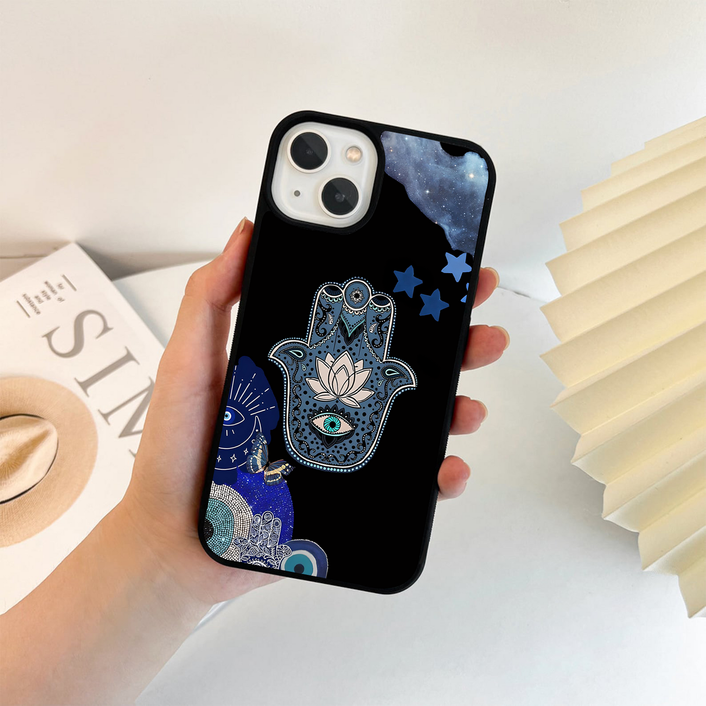 Mystic Hand Aura Glass Case