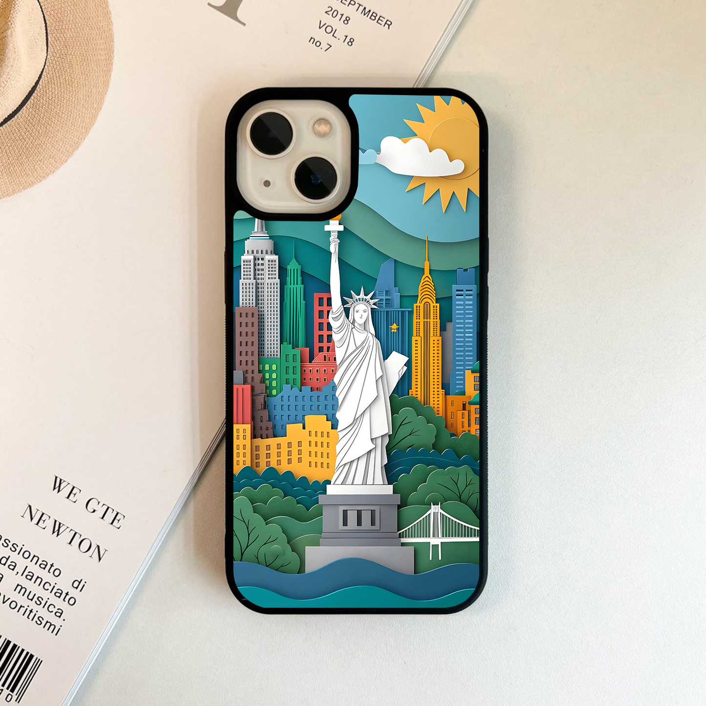 Paris Statue Glass Case