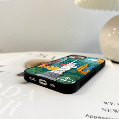 Paris Statue Glass Case