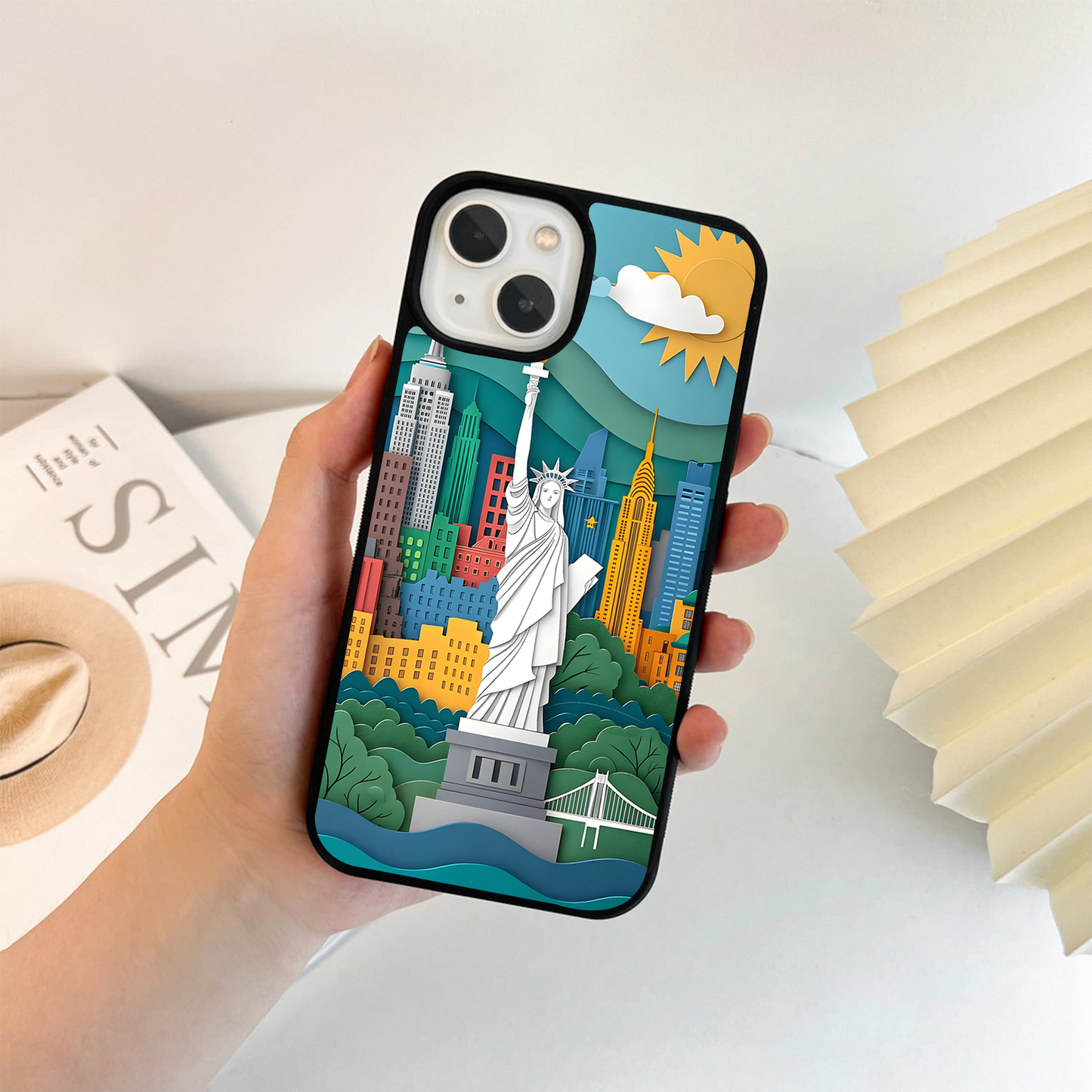 Paris Statue Glass Case