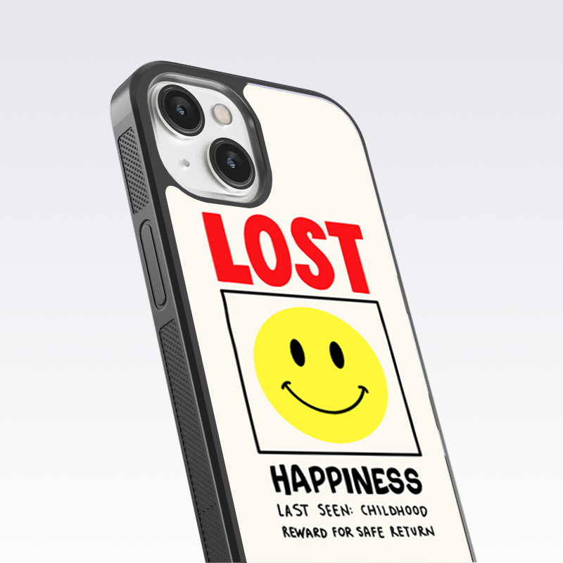 Lost Happiness, Last Seen: Childhood Glass Case