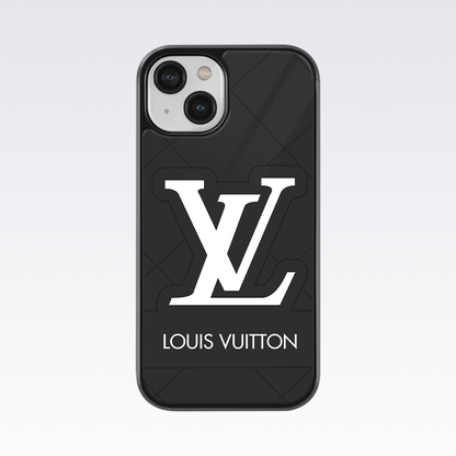 LV Louis Pattern Glass Case