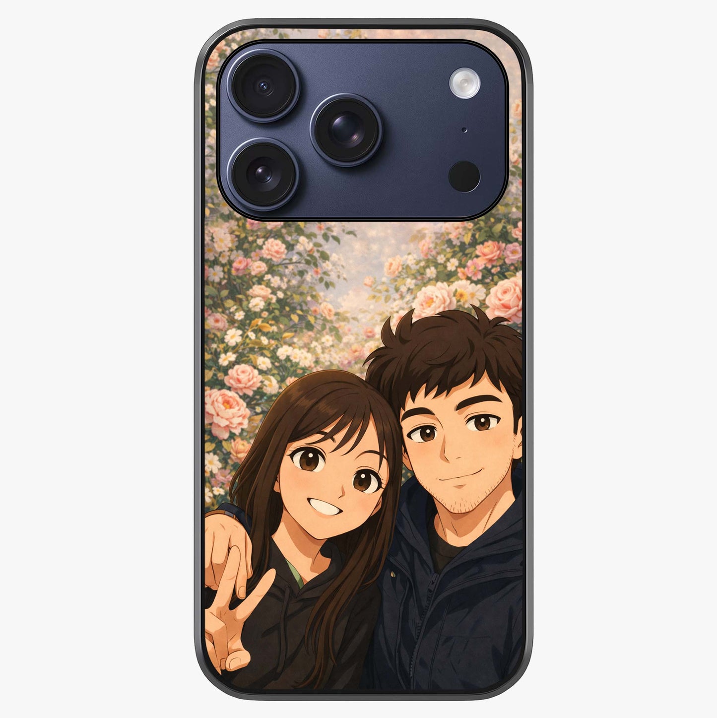 Custom Personalised Art Photo Glass Case