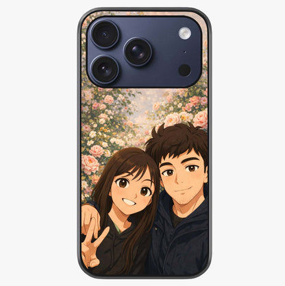 Custom Personalised Art Photo Glass Case