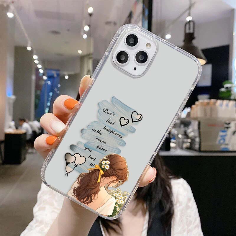 Daisy Dream Girl Clear Silicon Cover