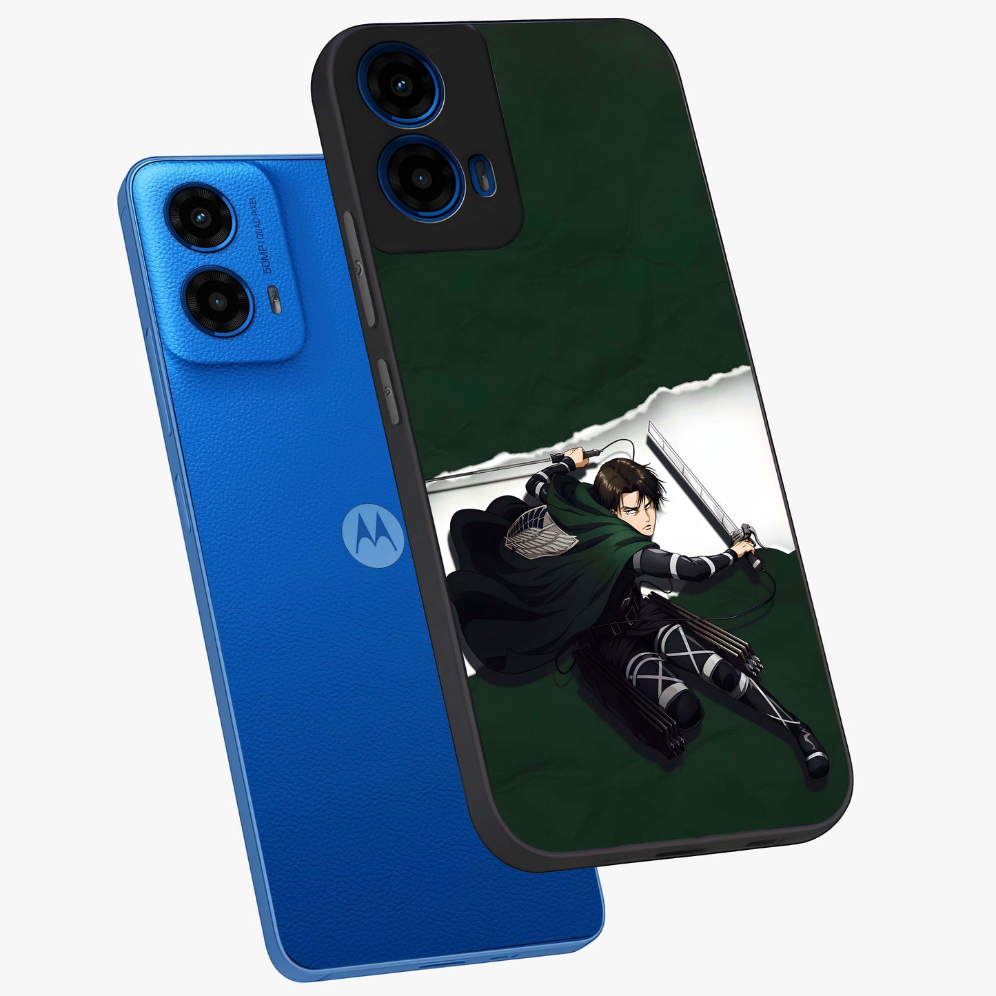 Emerald War Vanguard Glass Case displayed in angled mockup highlighting intense battle inspired design with emerald tone aesthetic.