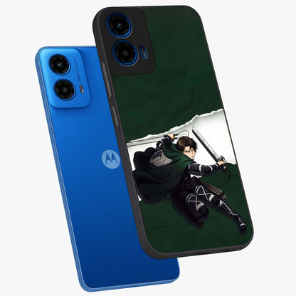 Emerald War Vanguard Glass Case displayed in angled mockup highlighting intense battle inspired design with emerald tone aesthetic.