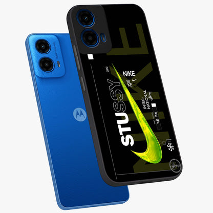 Neon Street Edition Glass Case displayed in angled mockup highlighting vibrant urban design with bold street aesthetic.