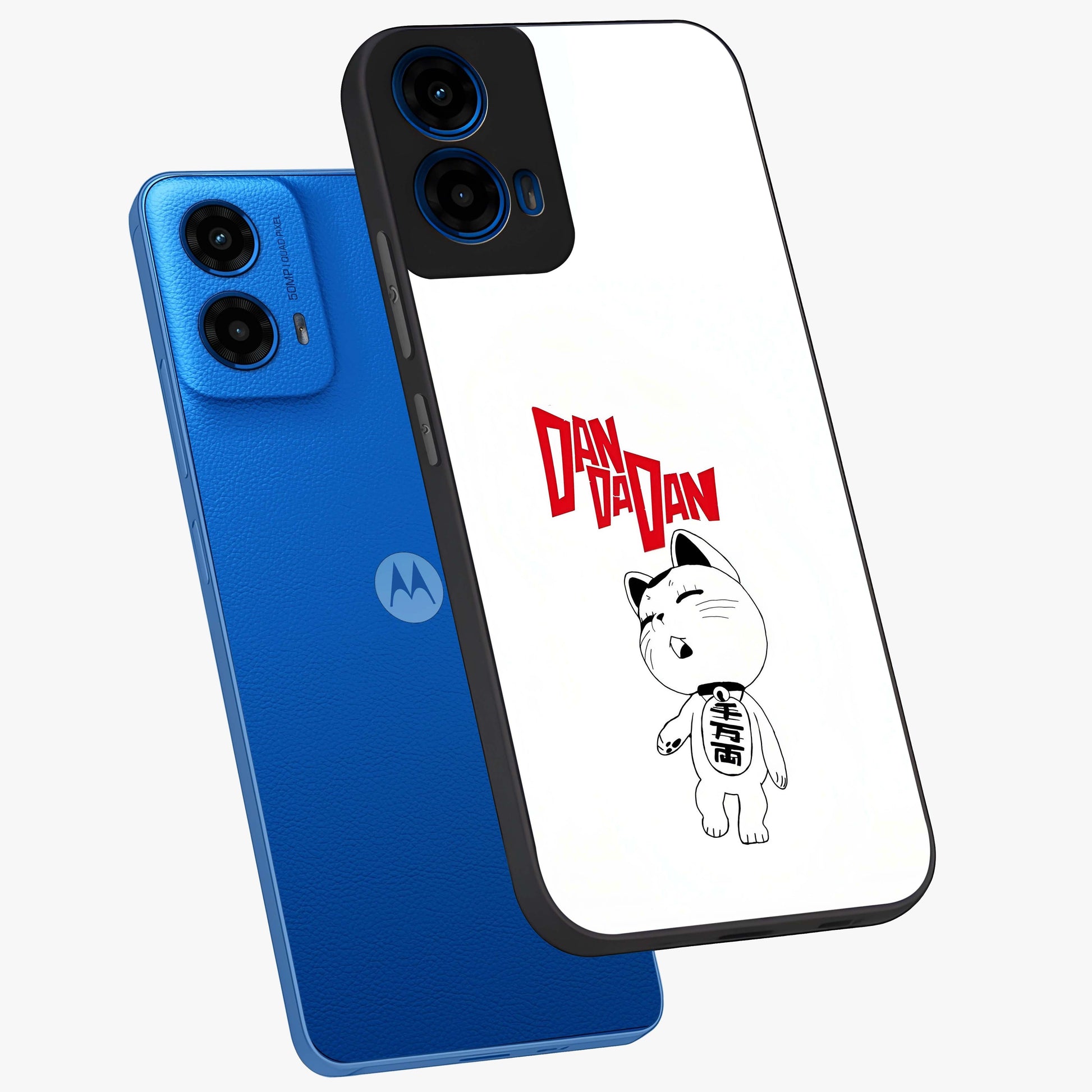 Playful Spirit Charm Glass Case displayed in angled mockup highlighting lively decorative design with playful aesthetic style.