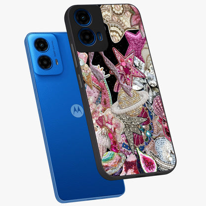 Starlit Jewel Dream Glass Case displayed in angled mockup highlighting glowing celestial jewel design with dreamy aesthetic.