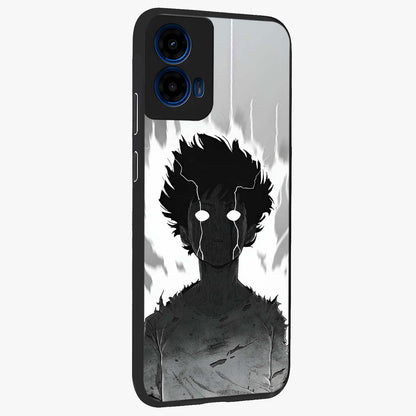 Awakened Inner Rage Glass Case upright view showcasing dramatic artwork with strong expressive aesthetic.