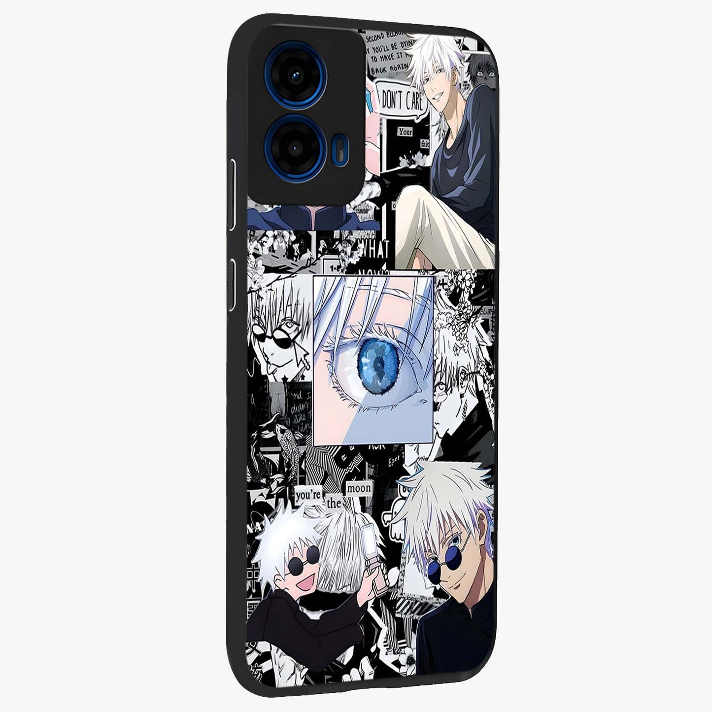 Infinity Sorcerer Chaos Glass Case upright view showcasing dramatic sorcerer artwork with chaotic mystical theme.
