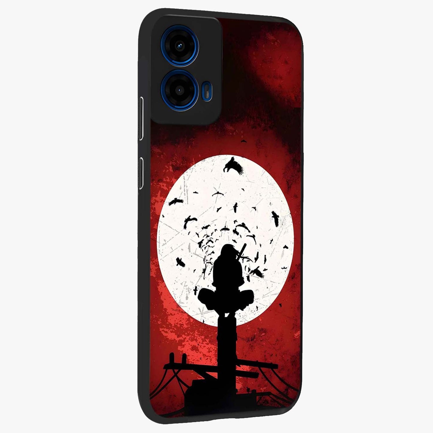 It Comes In Waves Quote Glass Case upright view showcasing calm wave artwork with motivational quote theme.