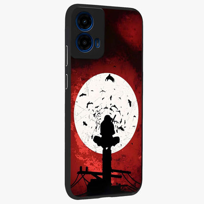 It Comes In Waves Quote Glass Case upright view showcasing calm wave artwork with motivational quote theme.