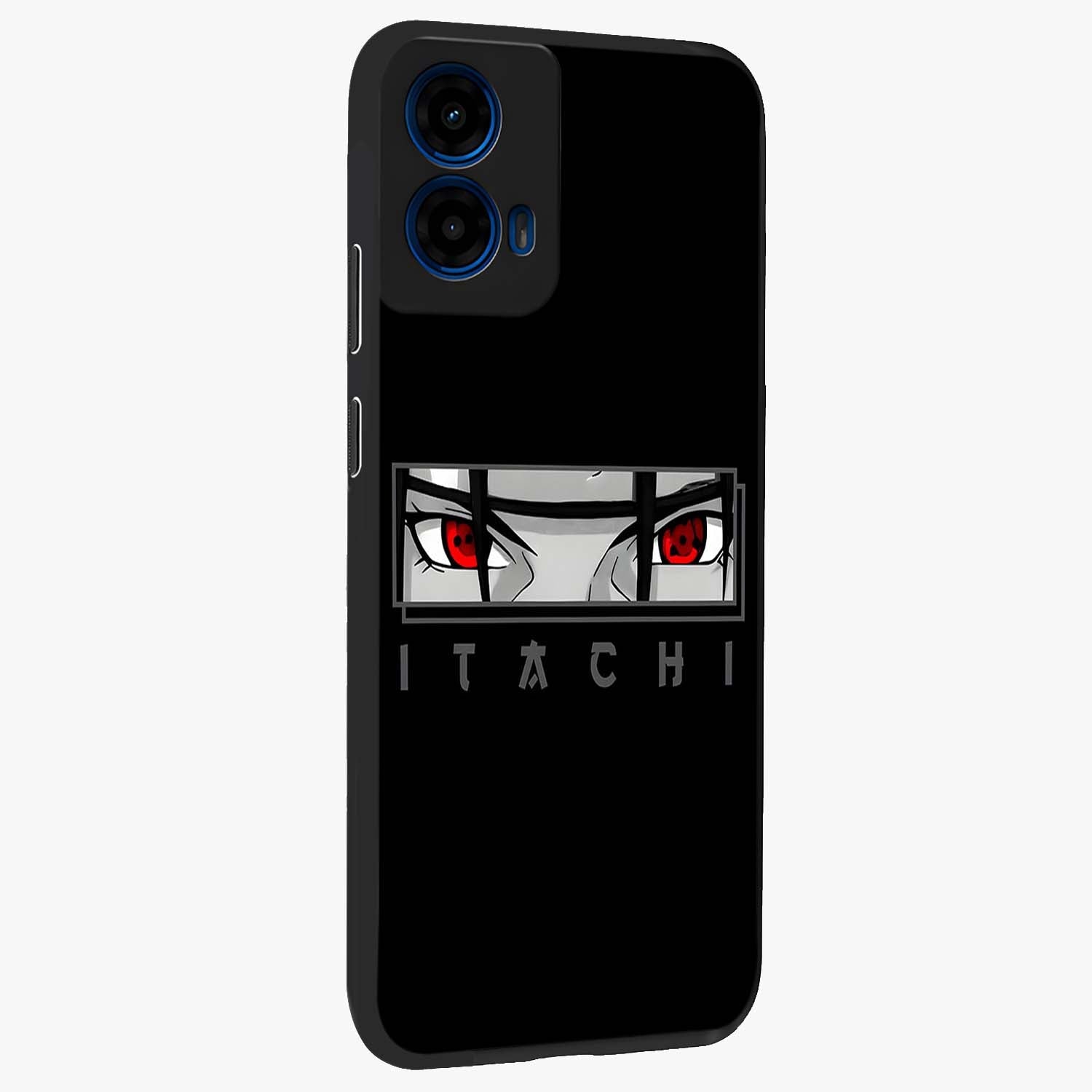 Scarlet Gaze Dominance Glass Case upright view showcasing powerful dramatic artwork with dominant artistic theme.