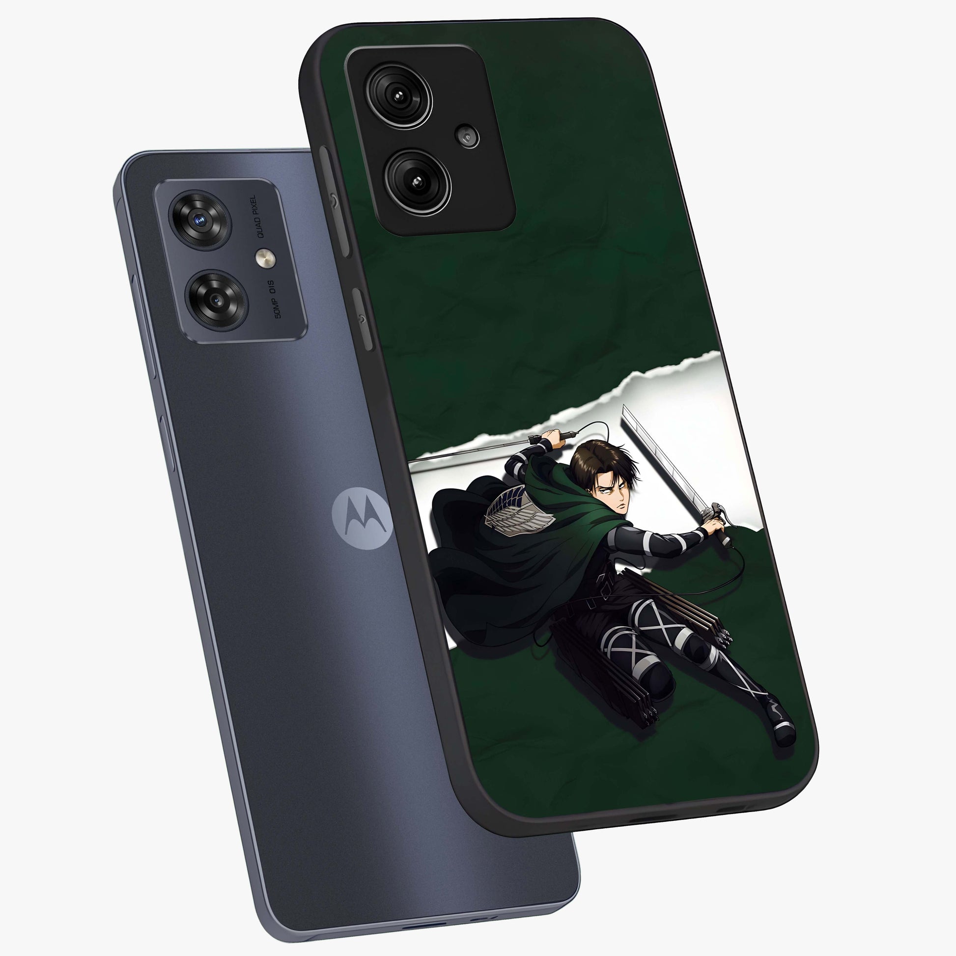 Emerald War Vanguard Glass Case displayed in angled mockup highlighting intense battle inspired design with emerald tone aesthetic.