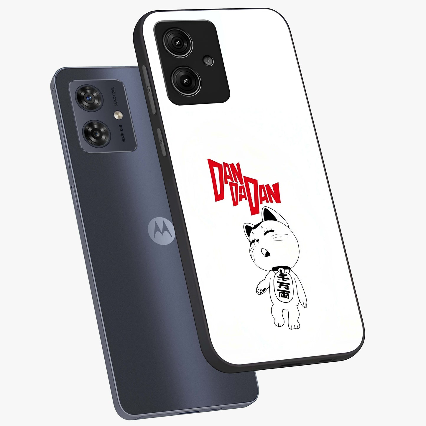 Playful Spirit Charm Glass Case displayed in angled mockup highlighting lively decorative design with playful aesthetic style.