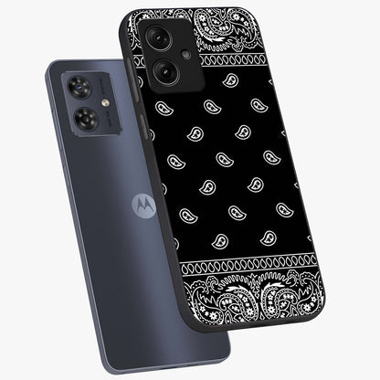 Retro Rebel Threads Glass Case displayed in angled mockup highlighting retro inspired graphic design with rebellious aesthetic.